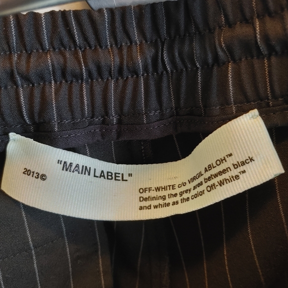 OFF-WHITE pinstripe trackpants - Picture 4 of 4